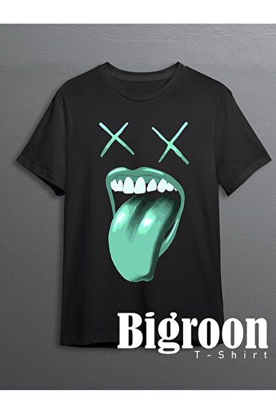 BIGROON Unisex majica za noćni klub Cringe