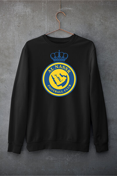 Raf Coll Unisex Oversize kroj okrugla kragna AL NASSR Digitalna štampa komadn...