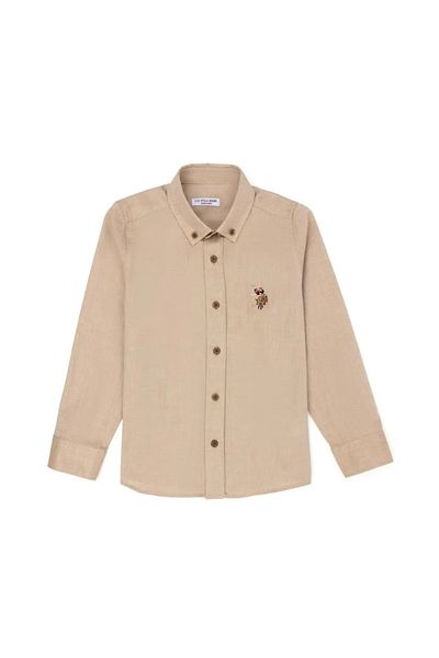U.S. Polo Assn. Кокосова риза с дълъг ръкав за момче G083SZ004.000.1672826.VR153 TEKSPORRR