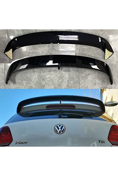 HYM TUNİNG VW Polo Mk5 GTI Uyumlu Spoyler, Boyasız ABS PLASTİK 2008 2017 UYUMLU