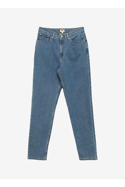 Levi's Pantaloni de denim pentru femei Levis cu talie înaltă, cu picioare înguste, albastru, A7091-0001