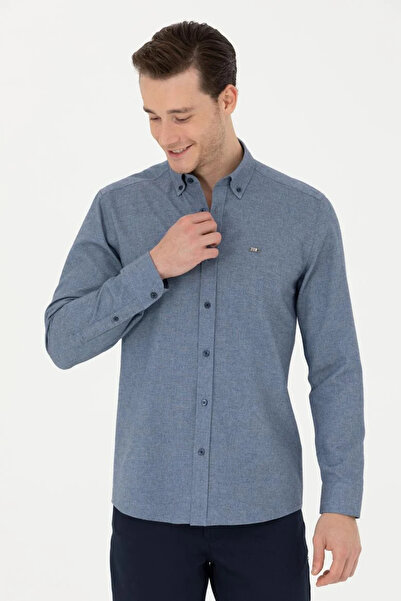 U.S. Polo Assn. U.S. Polo Assn. Erkek Uzun Kollu Gömlek G081GL004.000.1742832 TEKSPOR