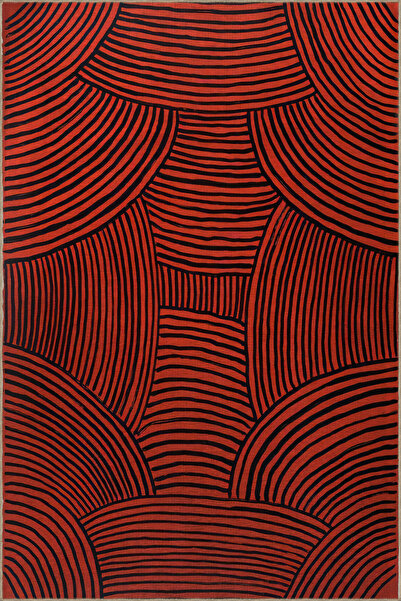 Rugs Modern Halı Δημιουργικό μοντέρνο διακοσμητικό χαλί με κόκκινο θεματικό σ...