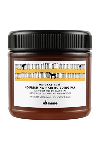 Davines NesliBeauty Natural Davines Nourishing Hair Pak Yıpranmış Kuru Saç Ma...