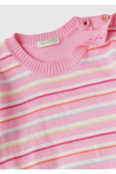 United Colors of Benetton Sweterek w kolorze różowego dziecka