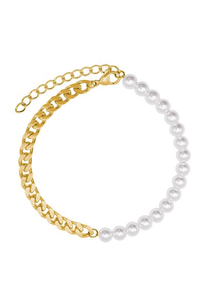 Heideman Perlenarmband für Damen Vanez goldfarben modisch