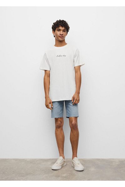 Mango Teen Blue Plus Size Shorts & Bermudas for Kids