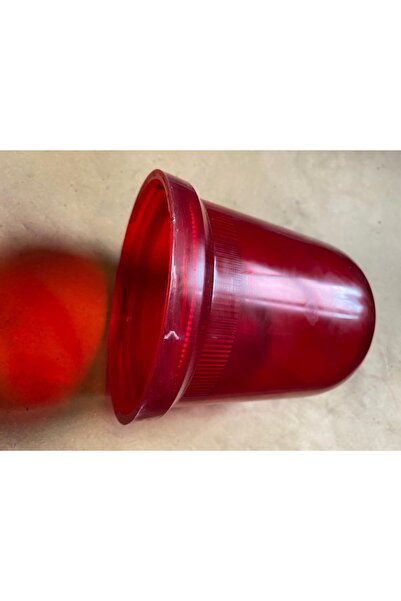 SERTPLAS TEPE İKAZ DÖNERLİ LAMBASI GALAX KIRMIZI CAM