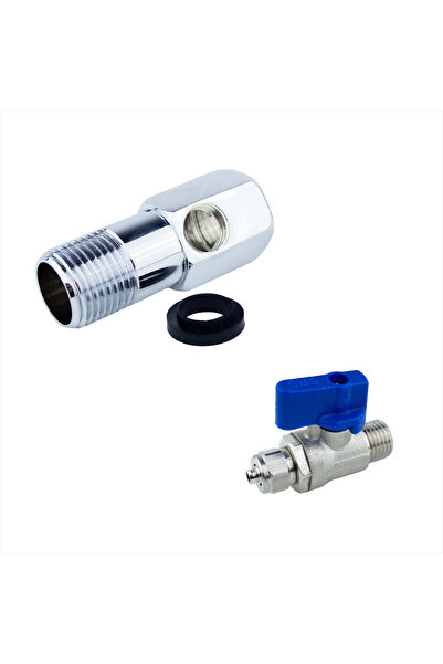 Arvepa Su Arıtma Cihazı 1/2 Yarım Parmak Hat Alma ve Küresel Vana 2'li Set