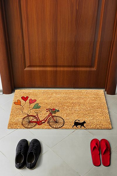 Mega Reyon Digital Printed Modern Decorative Jute Door Mat