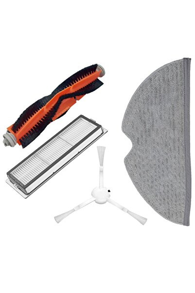 Parmis Rolă pentru aspirator robot compatibil Xiaomi Mijia 2c și perie latera...