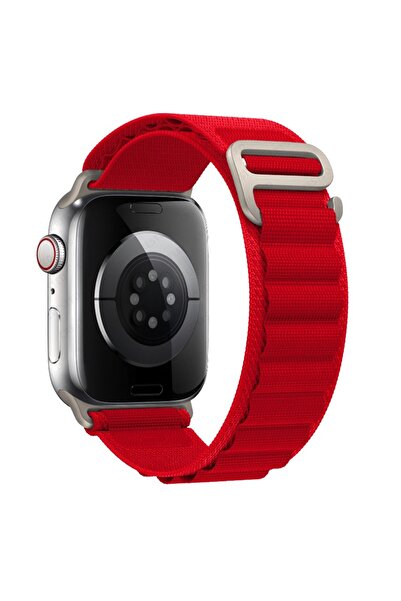 Techmaster Apple Watch 5 6 7 8 9 Ultra 42mm 44mm 45mm Uyumlu Alpine Loop Kordon