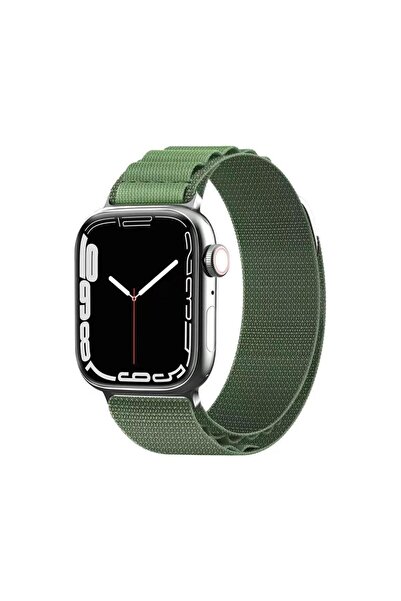 Techmaster Apple Watch 4 5 6 7 8 9 38mm 40mm 41mm Uyumlu Alpine Loop Kordon