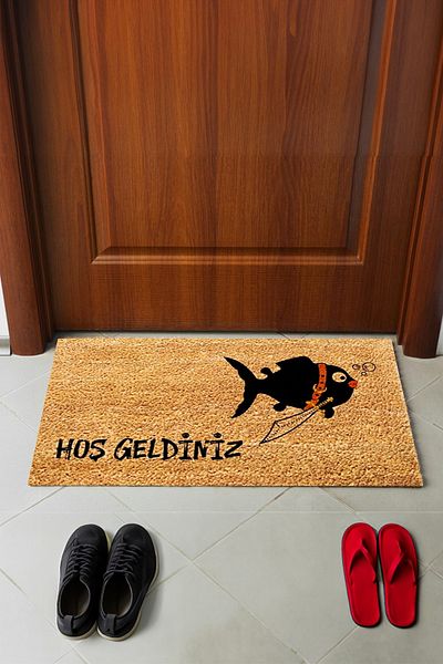 Mega Reyon Digital Printed Modern Decorative Jute Door Mat