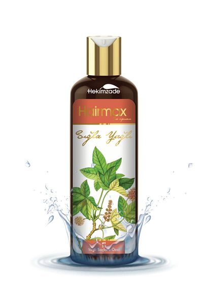 Hekimzade Hairmax Natural Shampoo - Frankincense Oil, Special Formula for Hair - P.h 5.5 400ml