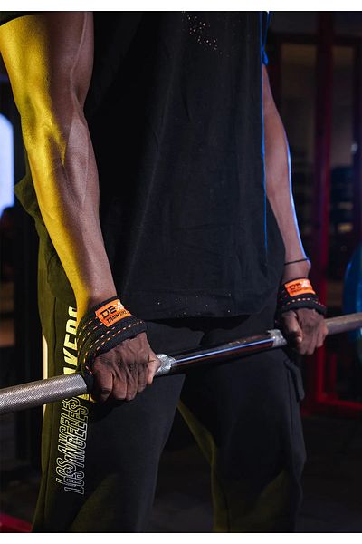 Dex Supports Lasting Energy Weight Lifting Strap 8 Loop Lifting Straps,Sports Bracelet Camouflage Dark Wrist Wraps Set of 2