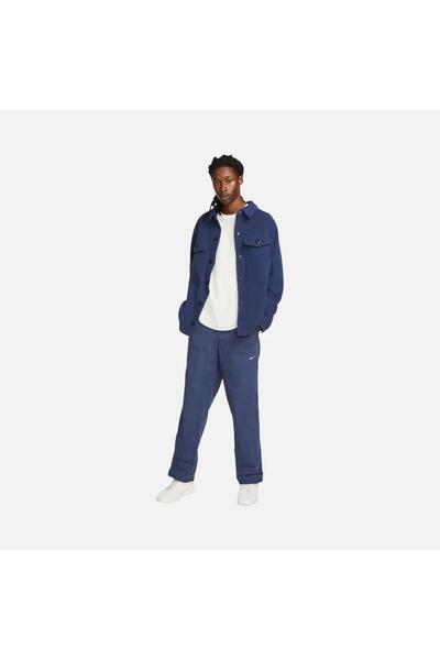 Nike Αθλητικά ρούχα Sports Utility Sherpa Ανδρικό μπουφάν με κουμπιά Πουκάμισο ξυλοκόπος Oversize Fd4334-410