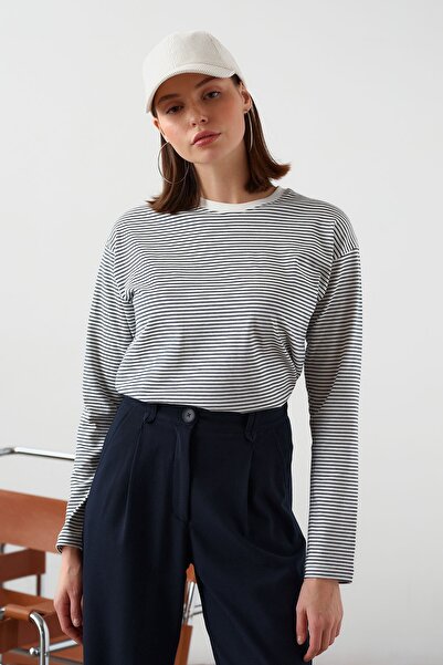 urban focus Striped Long Sleeve T-Shirt