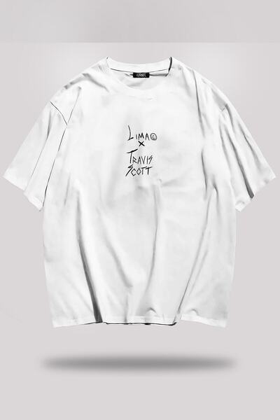 Grove Fashion تي شيرت ترافيس سكوت لماو للجنسين مقاس كبير