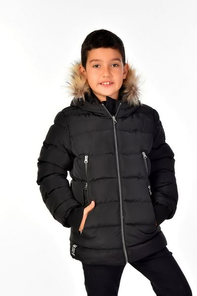 Benittokids Natural Fur Boy Coat 51248