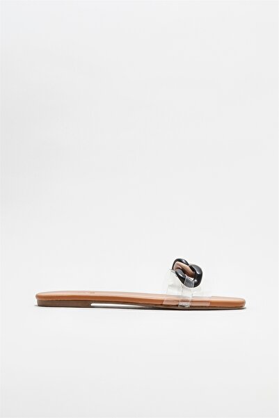 Elle Shoes Taba Kadın Düz Terlik