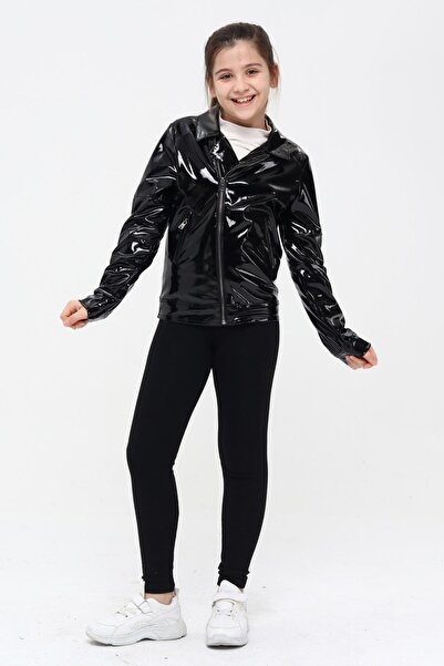 Benittokids Girl's Leather Jacket 51262