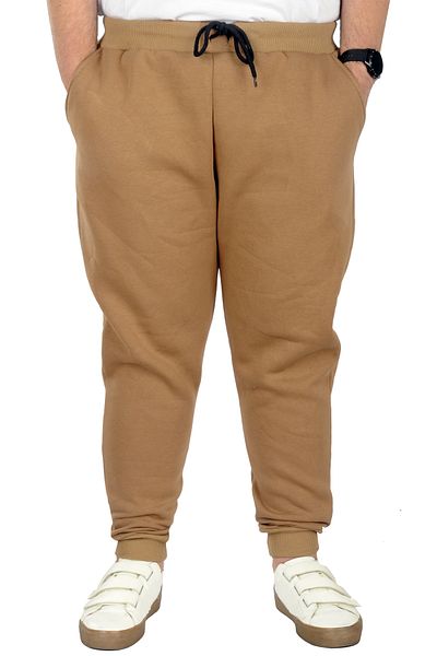 ModeXL Mode Xl Large Size Ανδρικό Φούτερ 3ip 20583 Milky Brown