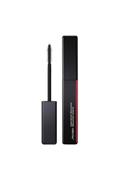 Shiseido Imperial Ink Mascara - 12 Saate Kadar Kalıcı Hacim, Uzunluk Veren, Tek Tek Ayıran Siyah Maskara 8 ml