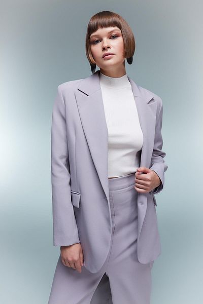 DeFacto Oversize-Fit-Blazer mit Taschenklappe X0017az23au