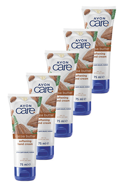 AVON Care Kakao Yağı İçeren El Kremi 75 Ml. Beşli Set