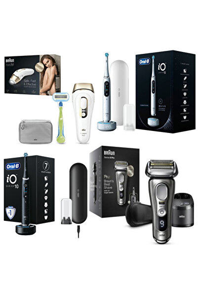 Oral-B EN PREMİUM KİŞİSEL BAKIM SETİ son seri 9465cc & pl5014 & io10 serisi b...