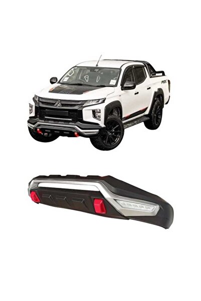 Genel Markalar Ön Tampon Koruma Gündüz Ledli -Ön Tampon Plate Mitsubishi L200...