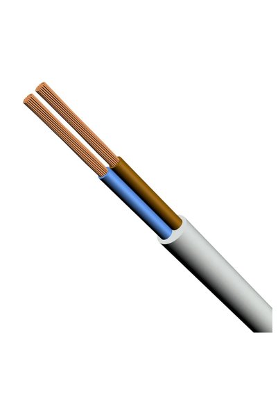 Alkan H05VV-F (TTR) Kablo 4X6 mm2 Siyah 10 Metre
