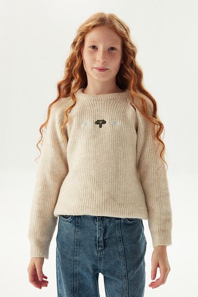 Tyess BG Store Pantaloni din denim pentru fete 23FW0TJ4221
