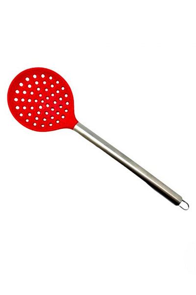 ELEGANCEV STEEL HANDLE SILICONE BELT - RED