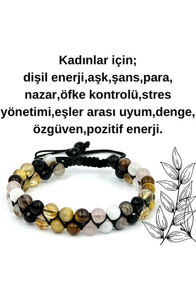 GÜMÜŞ VE TAŞ EVİ Female Energy, Love, Luck, Money, Evil Eye, Fury Control, Stress Management, Intercom, Balance, Self-Confidence