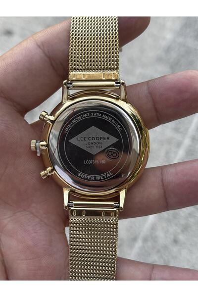 Lee Cooper Hasır Çelik Kordon Erkek Kol Saati Lcr.lmg.07315.160