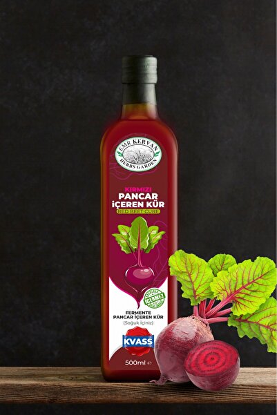 Emr Kervan Herbs Garden KIRMIZI PANCAR (KVASS) KÜRÜ 500ML