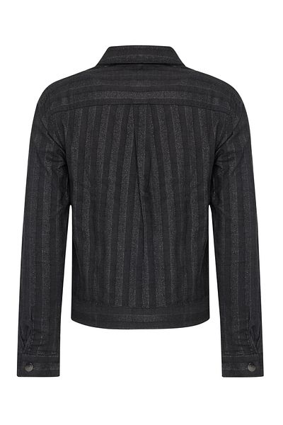Just Like You Long Sleeve Anthracite Women's Jacket - Shirt Collar