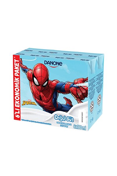 Danone Sade Süt 180 Ml 6 Lı