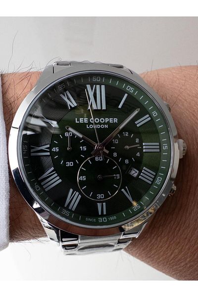 Lee Cooper Steel Men's Multi-Function Men's Wristwatch Lcr.lmg.07698