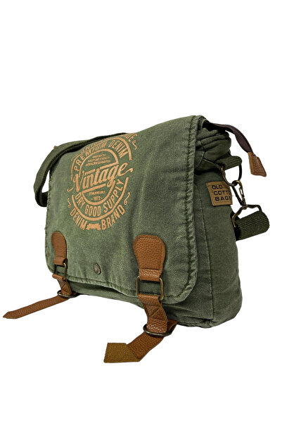 Old Cotton Vintage Quality Unisex Messenger Bag San Diego 8045