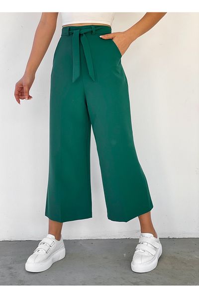 Vitalite Women's Drawstring Wide Leg Trousers