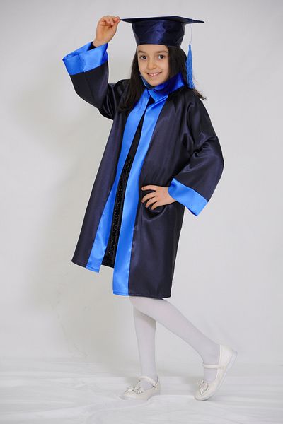 Mezuniyetshop Kep Cubbe Graduation Kindergarten Navy Blue