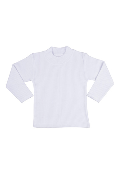 By Cwhr Cotton Soft Half Turtleneck Ribbed Winter Children's Badi Girls' Badi Winter Boys' Badi