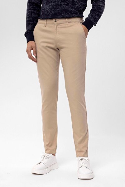 SÜVARİ Slim Kalıp Armürlü Pantolon