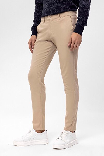 SÜVARİ Slim Kalıp Armürlü Pantolon