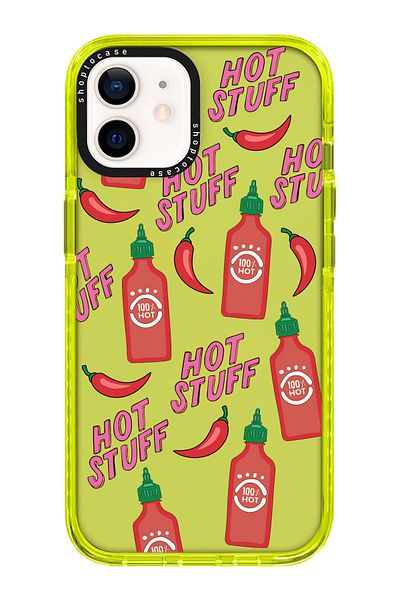 shoptocase حافظة هاتف بتصميم أصفر متوافق مع هاتف Iphone 11