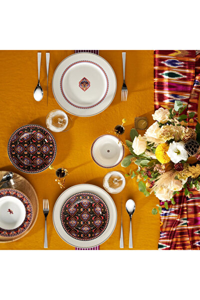 Karaca Agra Porselen 24 Parça 6 Kişilik Yemek Takımı