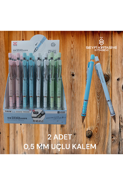 SEYFİKİRTASİYE قلم برأس متنوع 0.5 مم 2 قطعة TM2300